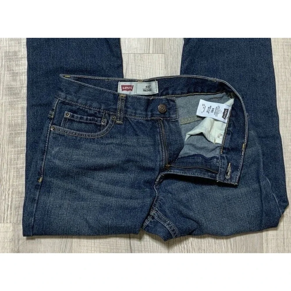 Levi's 511 Skinny Jeans Boys Blue 16R 28x28